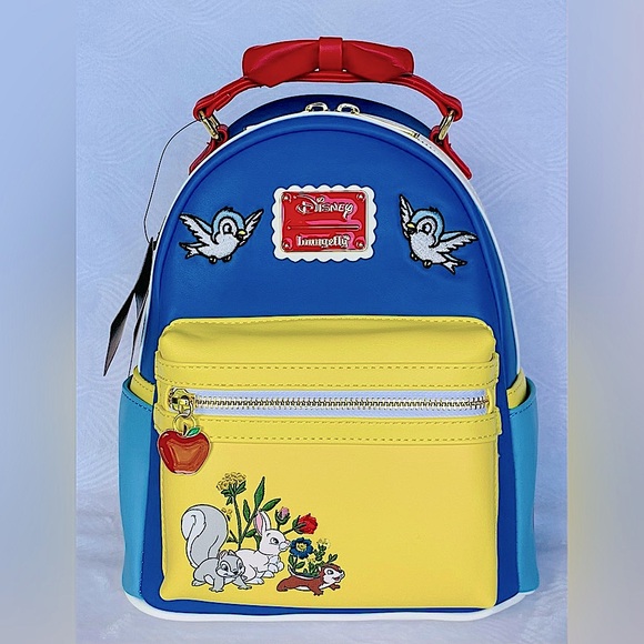 SALE - Loungefly Disney Snow White Bow Handle Backpack - Picture 14 of 14